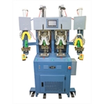 Activating and back part moulding machine