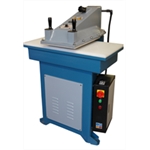 Hydraulic swing arm clicking machine